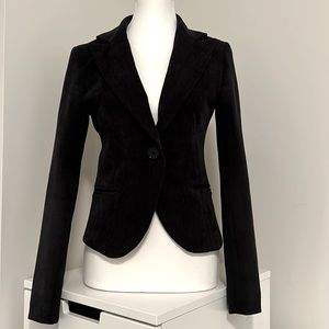 Rinascimento black blazer. Made in Italy.